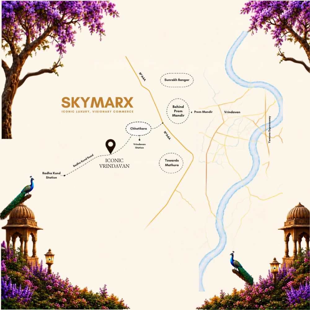 SkyMarx Iconic Vrindavan Location